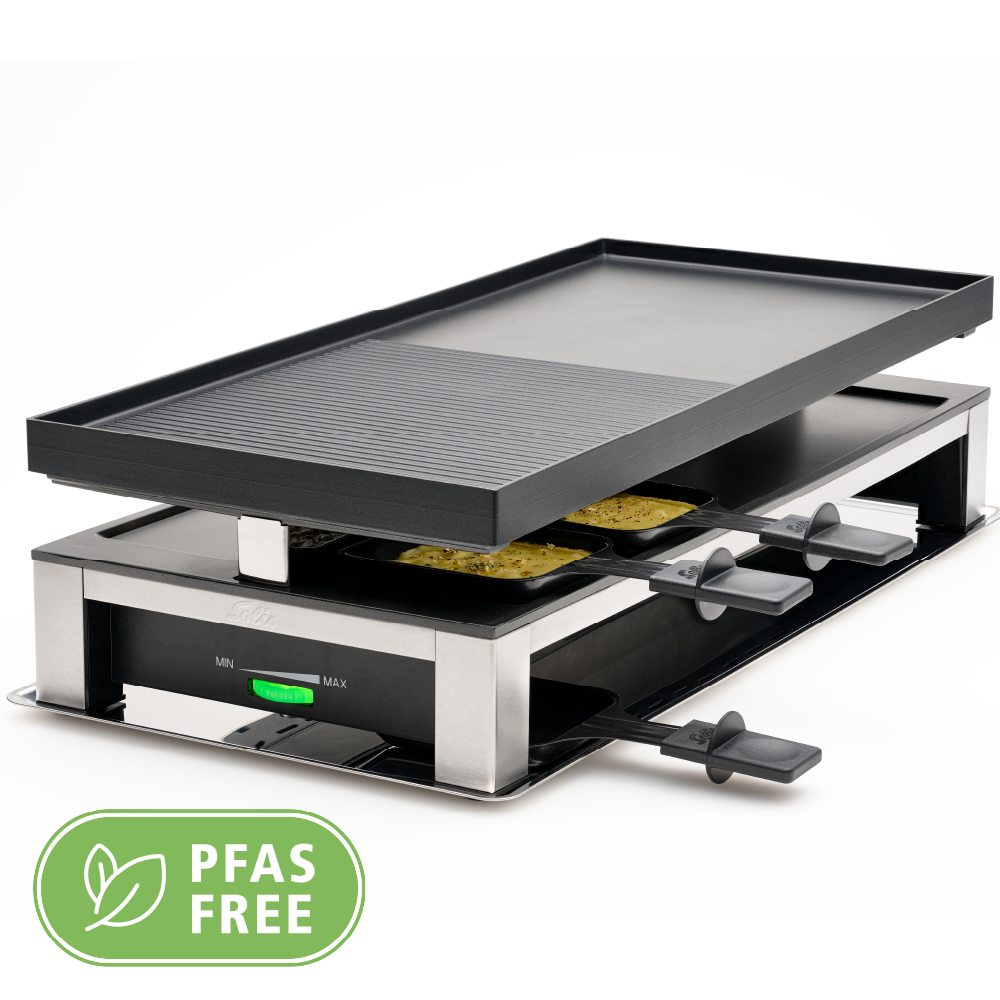 Merlette マーレット SOLIS Solis 3 in 1 Table Grill – Electric Raclette Grill – Solis Global