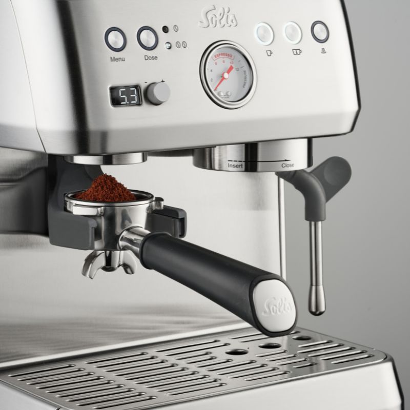Solis Crema Bar – Espresso Machine with Integrated Grinder