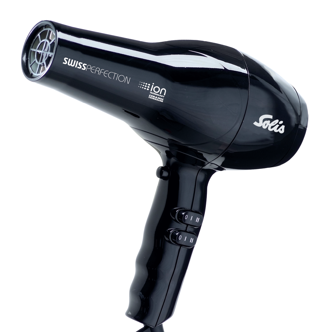Solis Swiss Perfection (Black) – Salon Hair Dryer – Solis Global Solis Swiss Perfection (Black) – Salon Hair Dryer – Solis Global