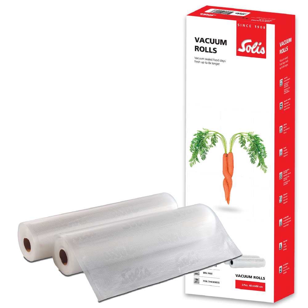 Solis vacuum rolls - 40 x 600 cm (2 rolls)