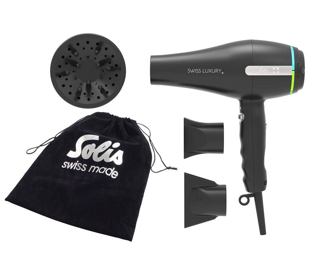 Solis Swiss Luxury Hair Dryer (Black)
