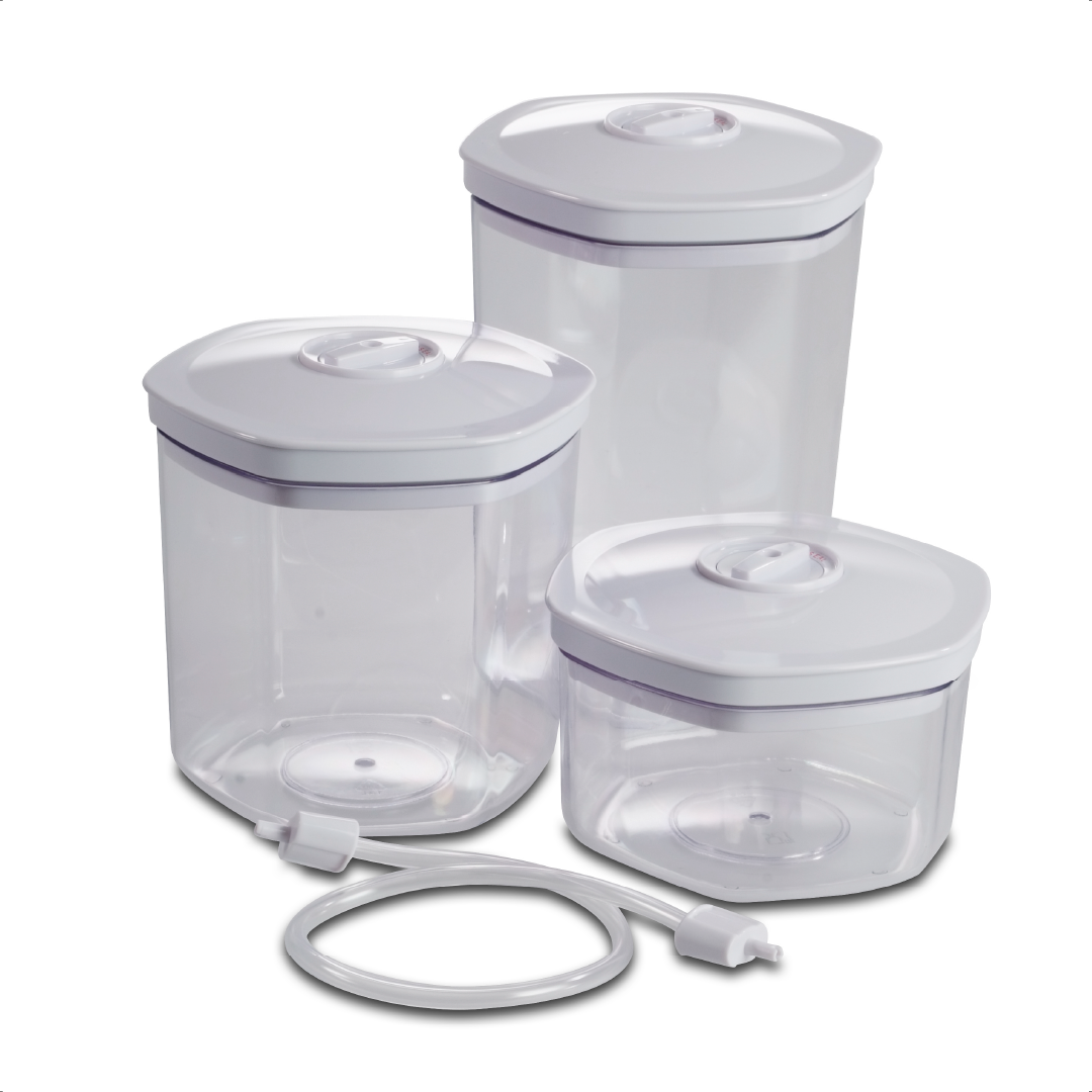 Vacuum Vacuum Containers (3 pieces)
