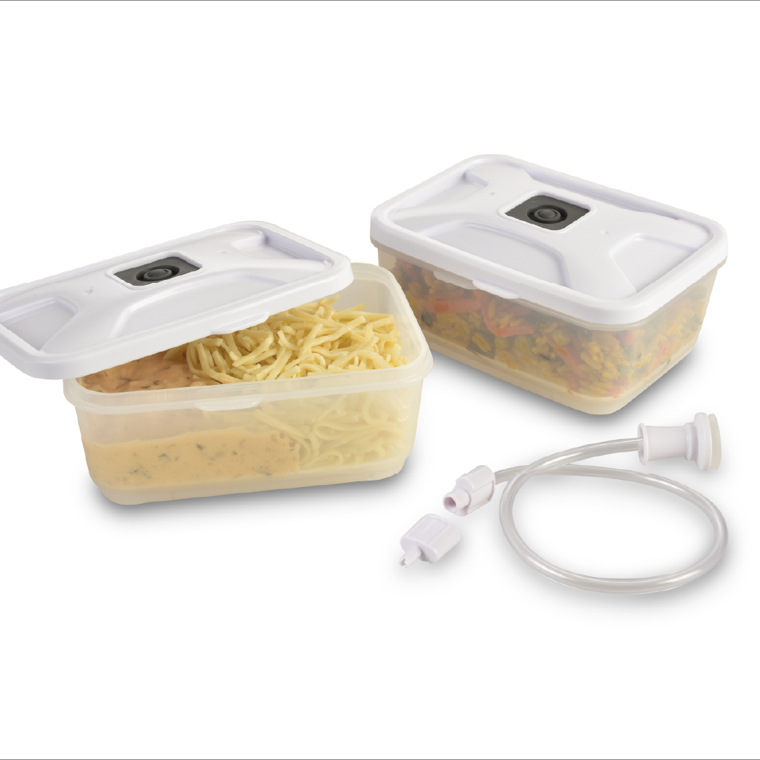 Vacuum Lunch Boxes (2 pieces)
