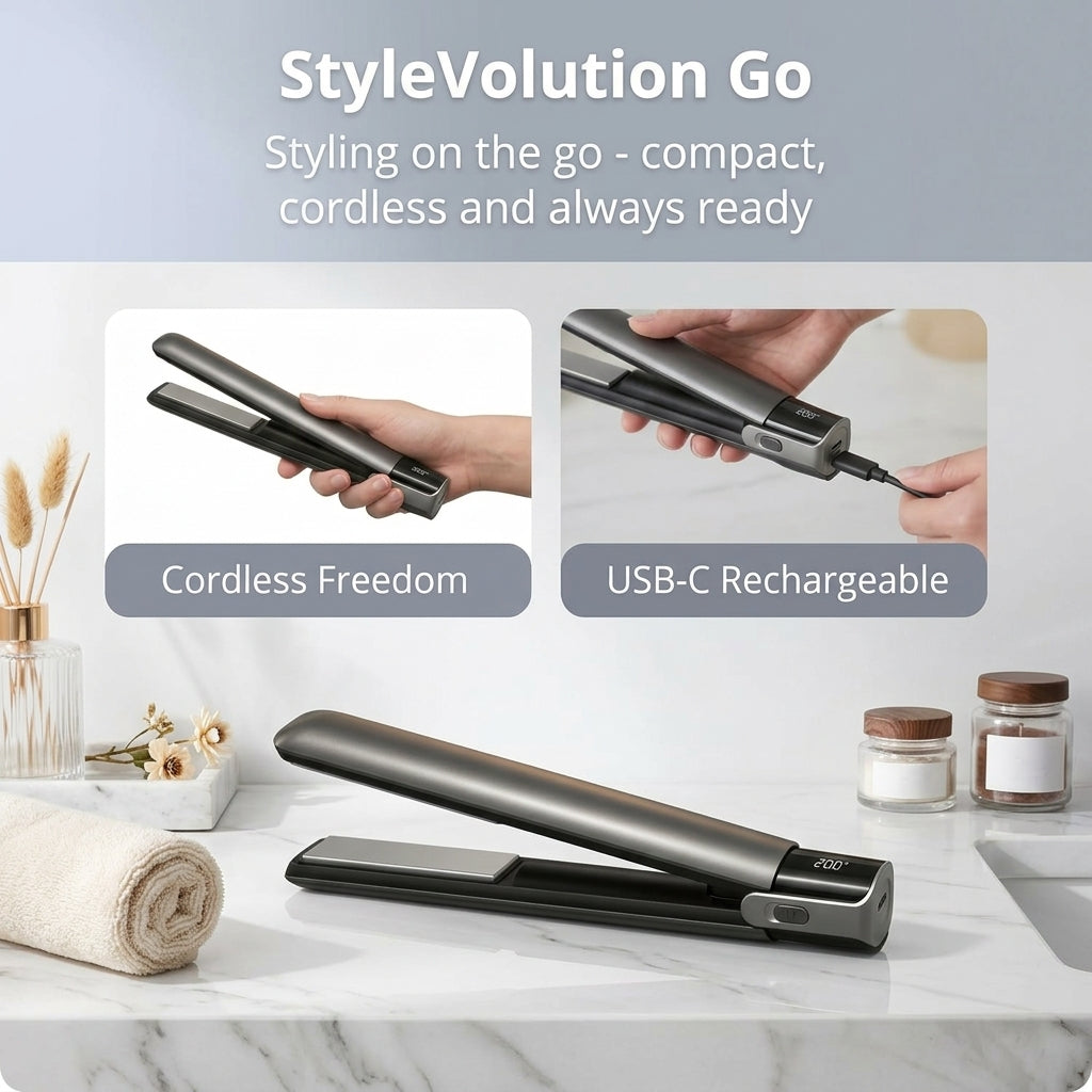Solis StyleVolution Go – Cordless Hair Styler