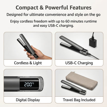 Solis StyleVolution Go – Cordless Hair Styler