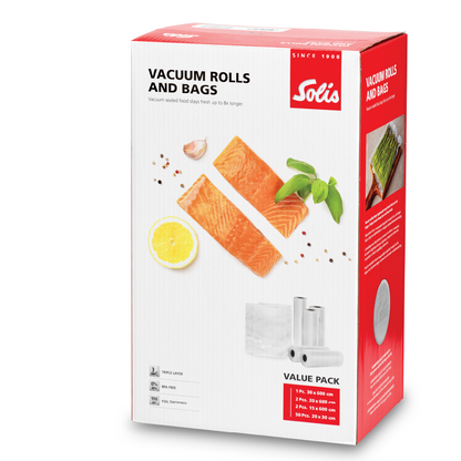 Solis vacuum bags & rolls - Value pack