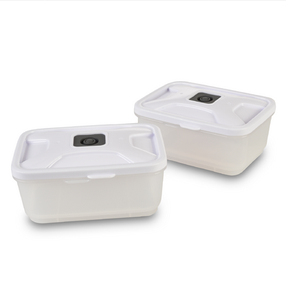 Vacuum Lunch Boxes (2 pieces)