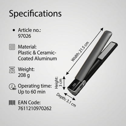 Solis StyleVolution Go – Cordless Hair Styler