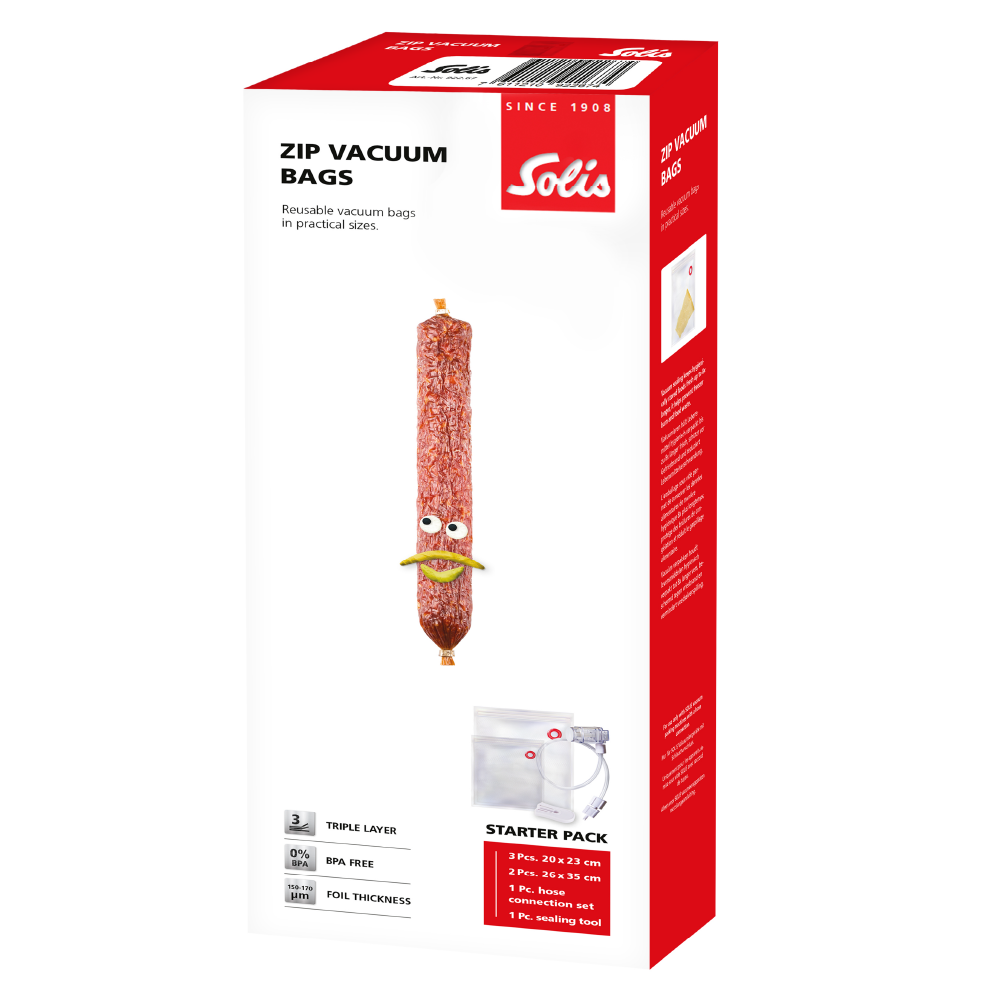 Solis ziplock vacuum bags - Starter set