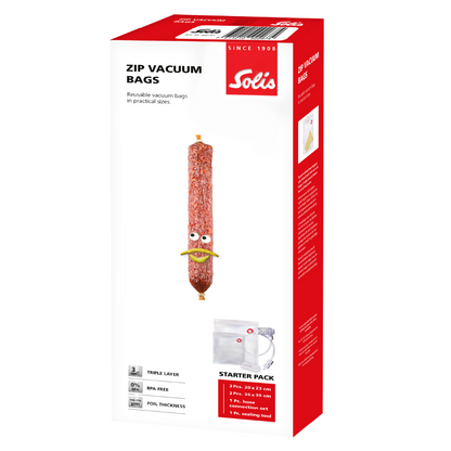 Solis ziplock vacuum bags - Starter set