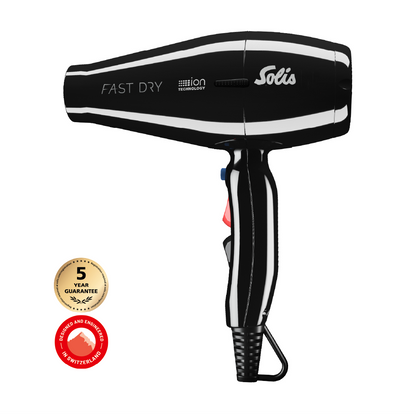 Solis Fast Dry Haardroger Black