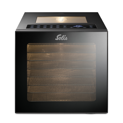 Solis VitaDry Food Dehydrator with interior light on