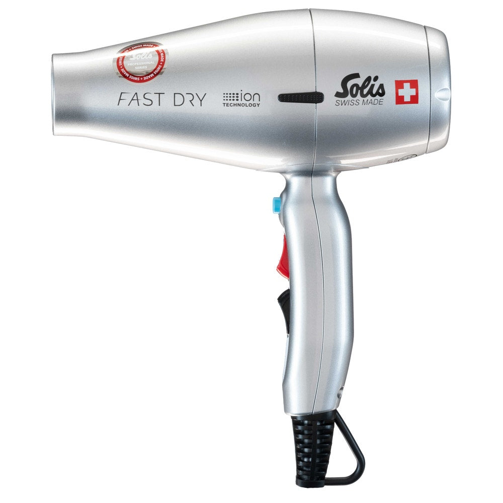 Solis Fast Dry Hair Dryer (Silver)